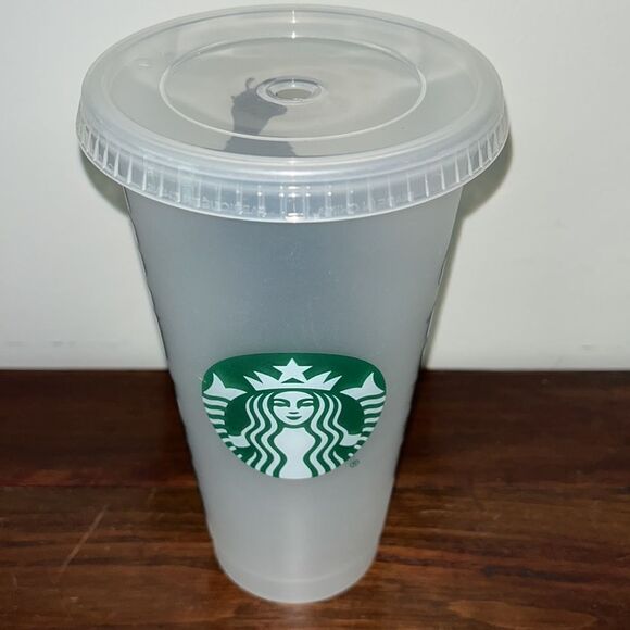 EMMA Harry Styles Fine Line Song by Starbucks Plastic Glass Cup w/top no straw - Picture 3 of 4